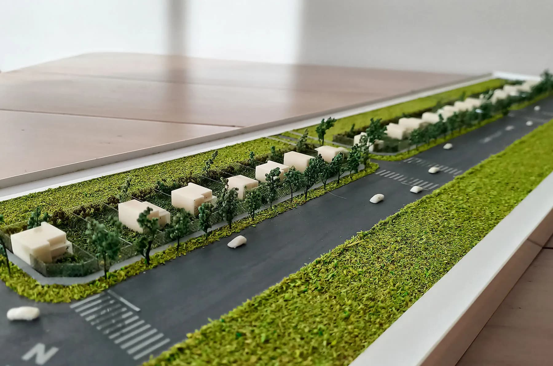 Maqueta realista arquitectónica